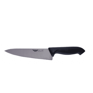 סכין שף חלקה ידית שחורה 21" Berox